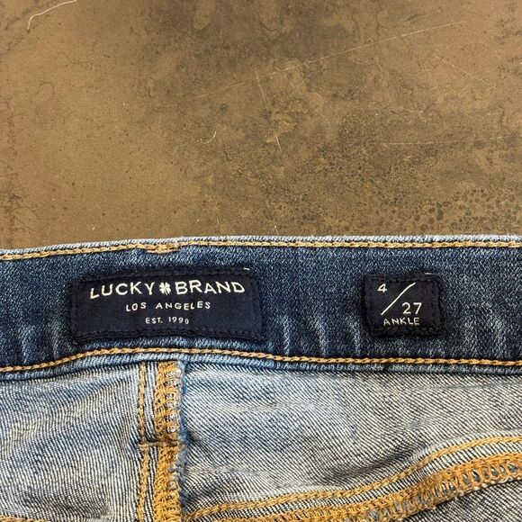 Lucky Brand Ava Skinny Jeans in Medium Wash 4A - Picture 5 of 5